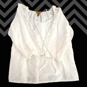 Ladies LS Cotton Shirt